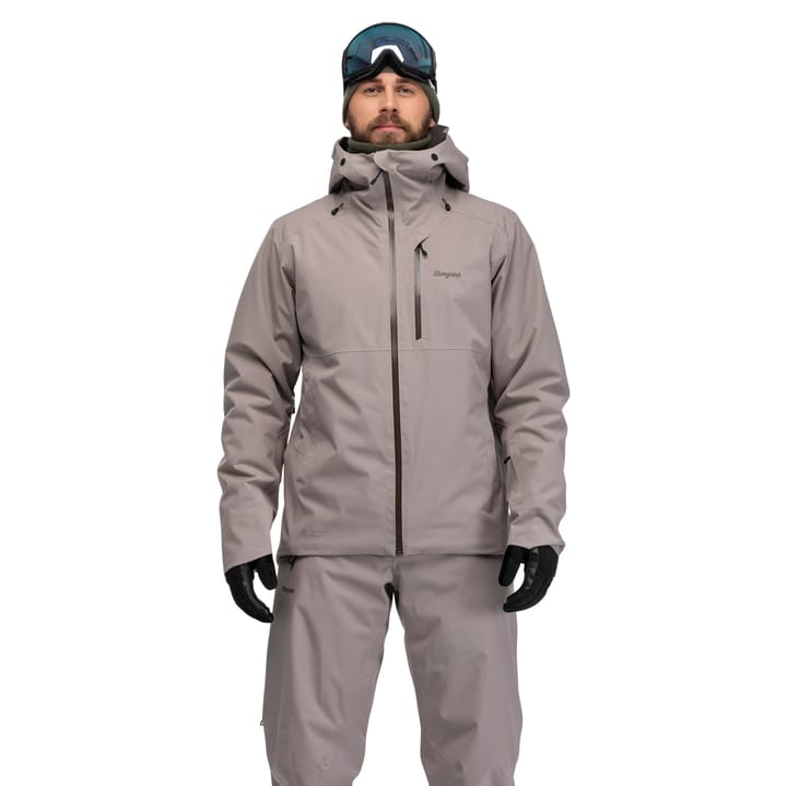 Bergans Men's Oppdal Insulated Shell Jacket Rock Taupe Bergans