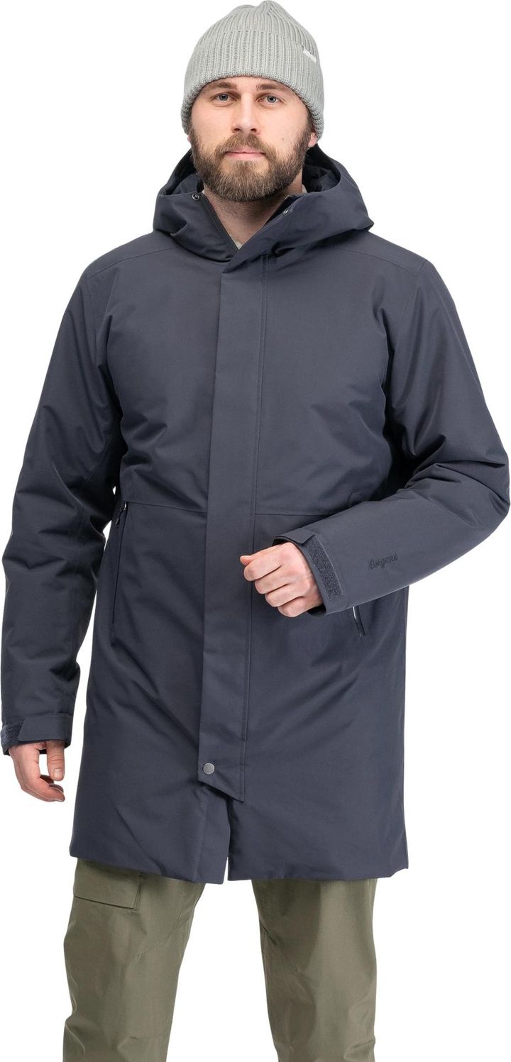 Bergans Men's Urban Insulated Shell Coat  Dark Shadow Grey Bergans