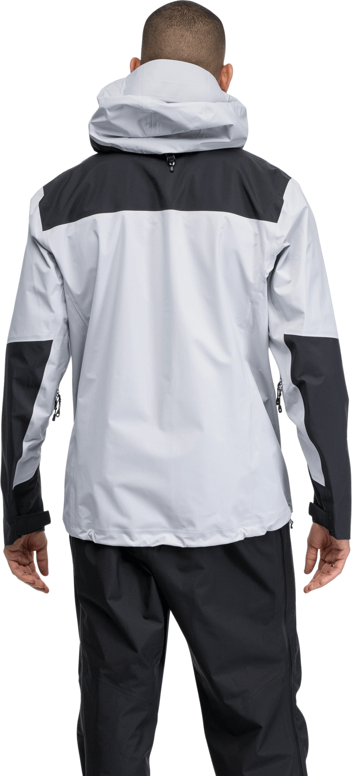 Bergans Men's Rabot Light 3L Shell Jacket Pearl Grey/dark Shadow Grey Bergans
