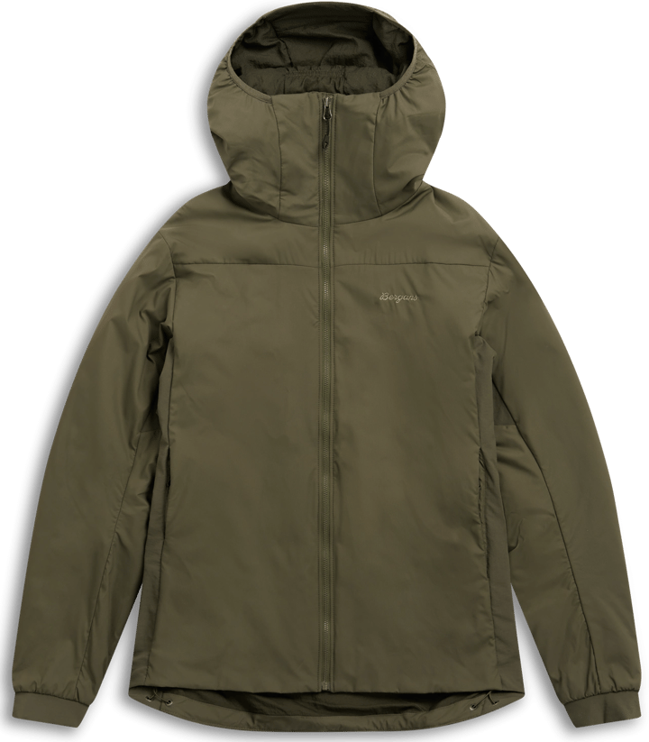 Bergans Men's Holo Insulated Hood Jacket Dark Green Mud Bergans