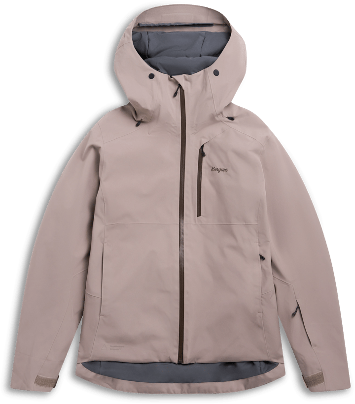 Bergans Men's Oppdal Insulated Shell Jacket Rock Taupe Bergans
