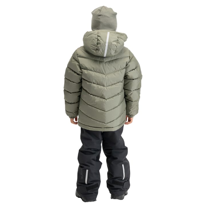 Bergans Kids' Warm Down Jacket Green Mud Bergans
