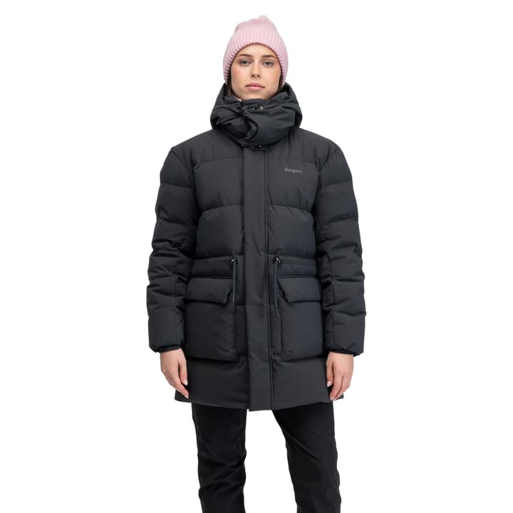Bergans Women´s Dyna Down Hood Jacket Dark Shadow Grey Bergans