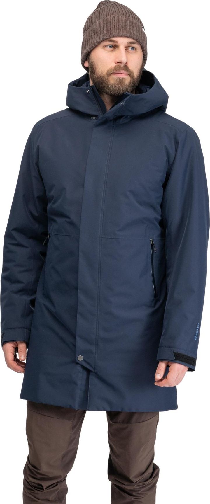 Bergans Men's Urban Insulated Shell Coat  Dark Navy Bergans
