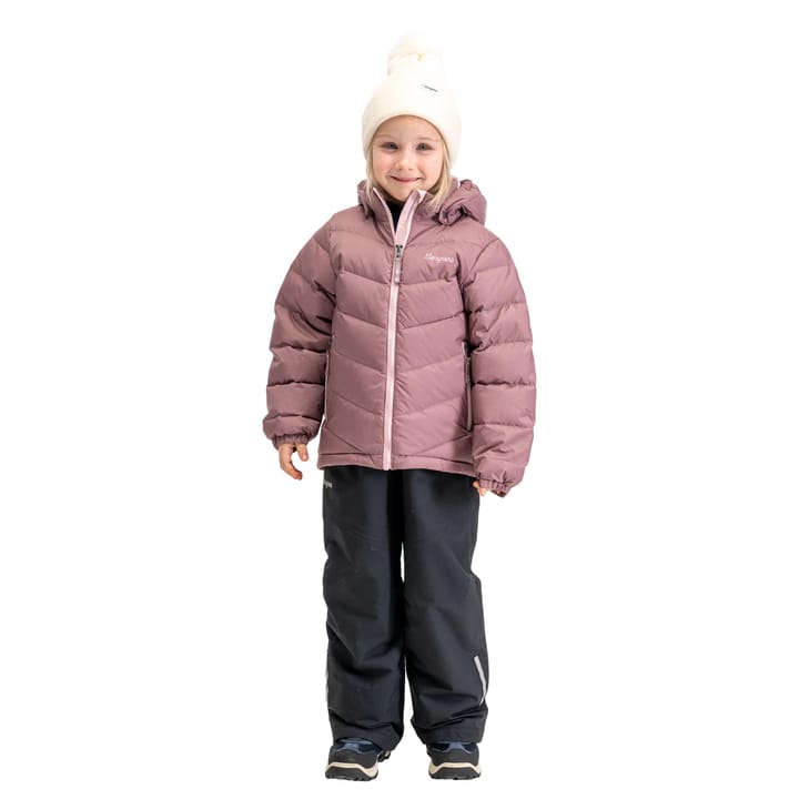 Bergans Kids' Warm Down Jacket Rose Dust Bergans