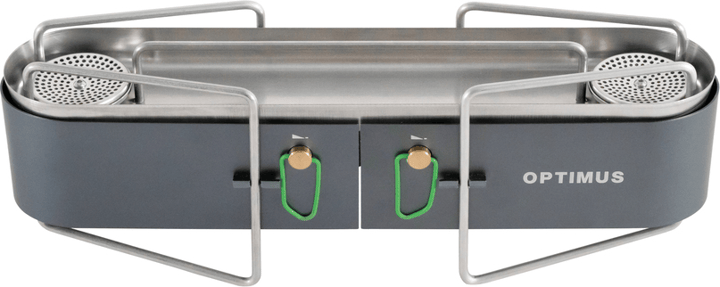 Optimus Geimini Ii Gas Stove Black Optimus