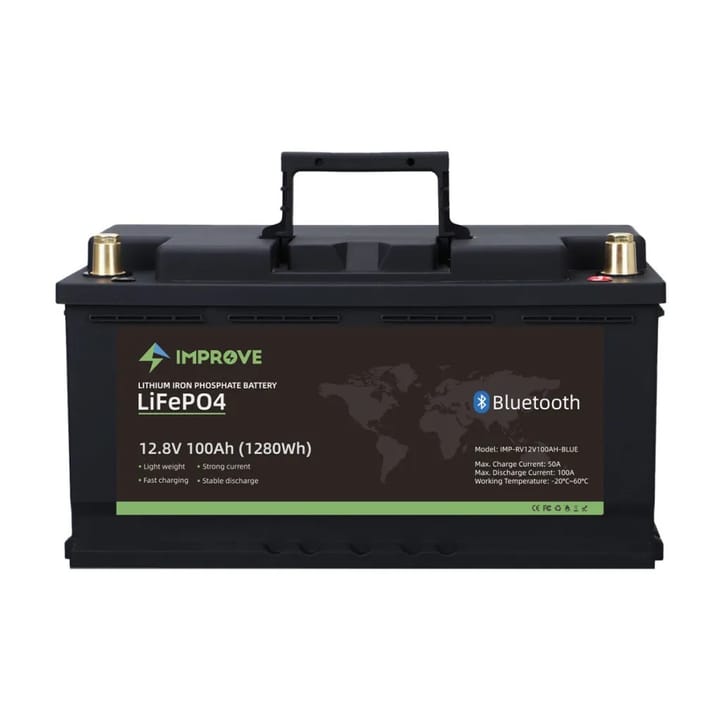 Improve Improve Lithium Batteri 12v 100ah Bt Improve Improve Improve Lithium Batteri 12v 100ah Bt Improve