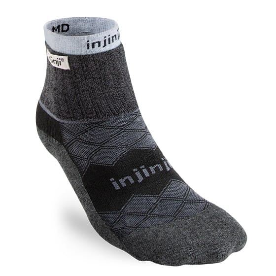 Injinji Liner+Runner Mini-Crew Black Injinji