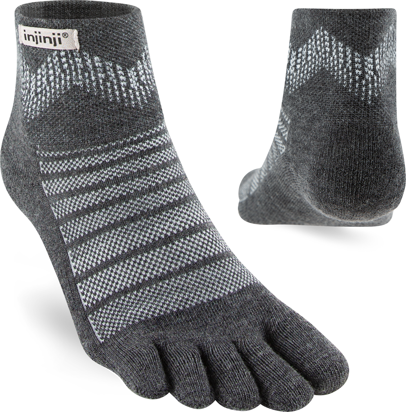 Injinji Outdoor Midweight Mini-Crew Wool