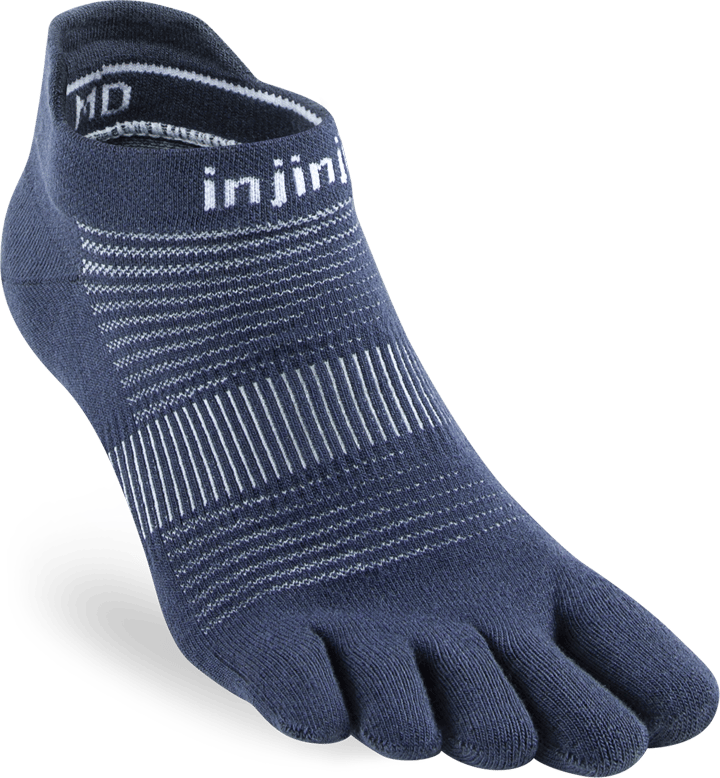 Men's Run Lightweight No-Show Navy Injinji