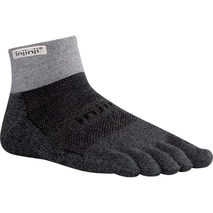 Injinji Men's Trail Midweight Mini Crew Granite Injinji