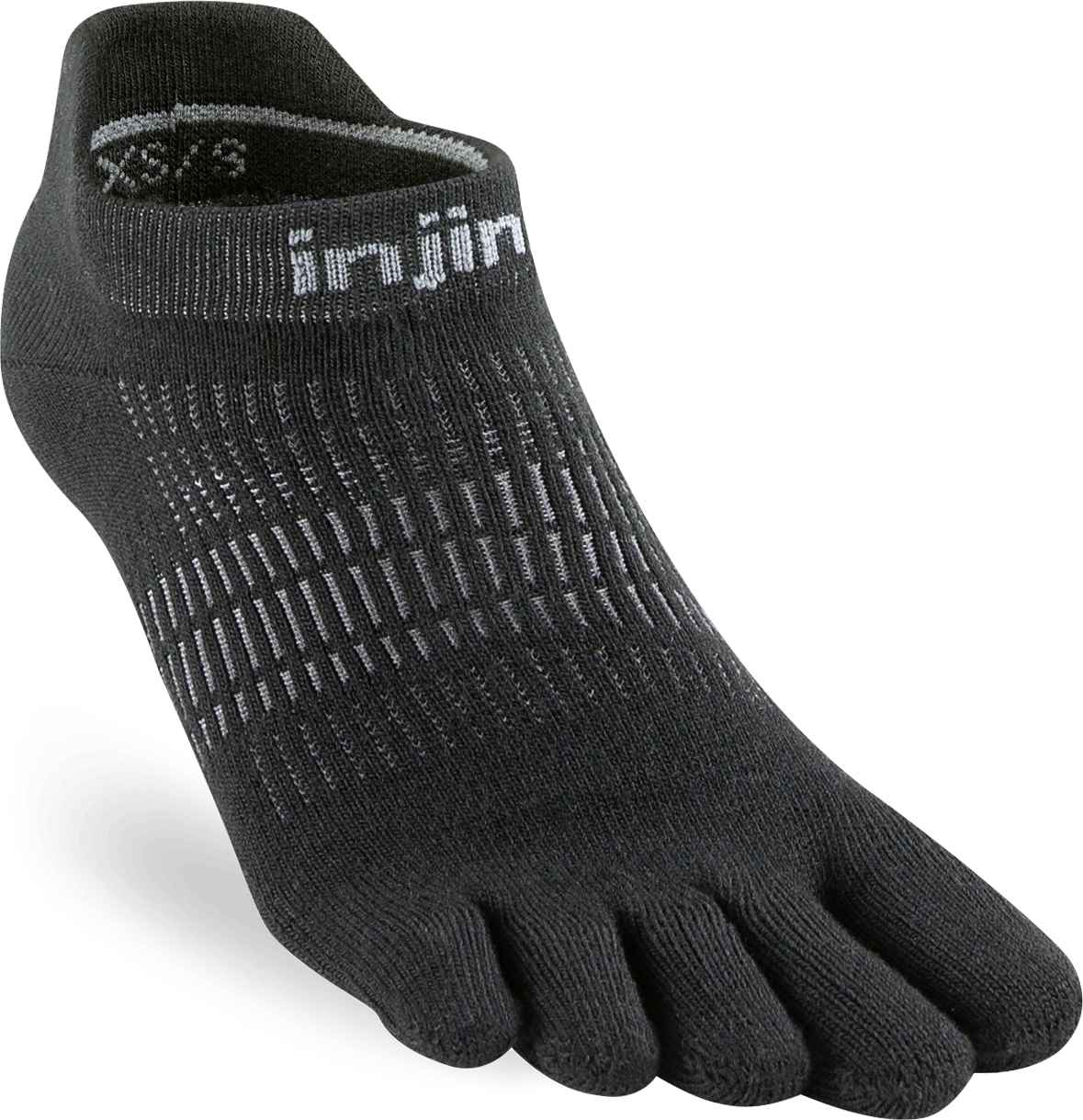 Women's Run Lightweight No-Show Black