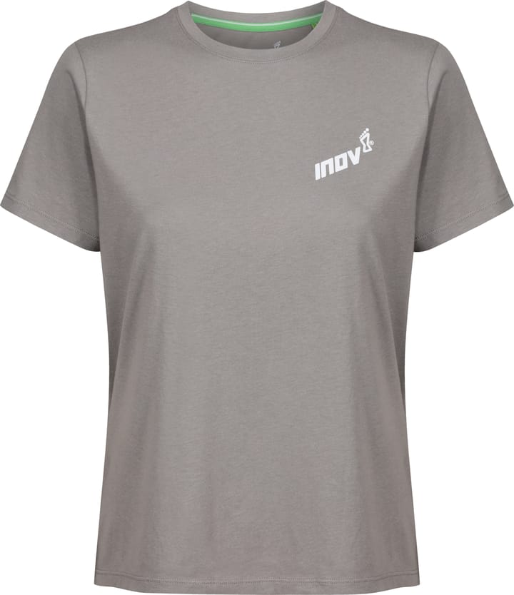 inov-8 Women's Graphic Tee Short Sleeve Light Grey inov-8