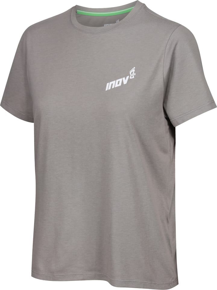 inov-8 Women's Graphic Tee Short Sleeve Light Grey inov-8