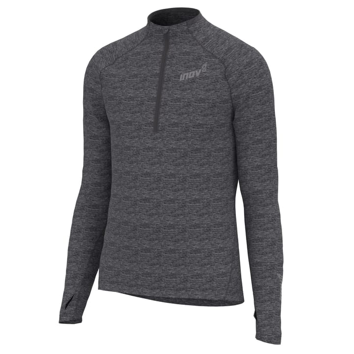 inov-8 Men's Mid Long Sleeve Zip Dark Grey inov-8