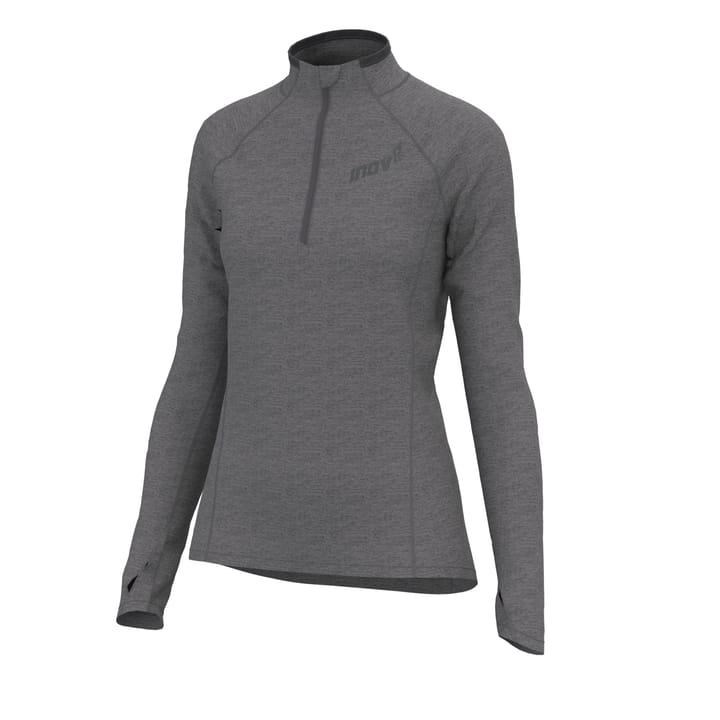 Women's Mid Long Sleeve Zip Light Grey inov-8