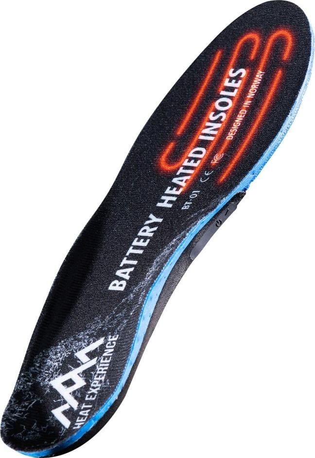 Heat Experience Wireless Charging App Insoles Blue Heat Experience