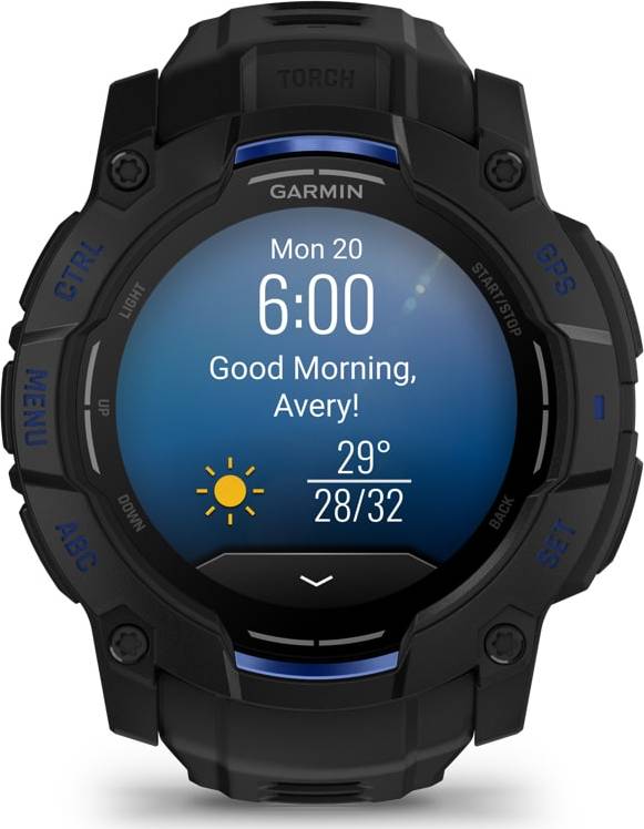 Garmin Instinct 3 AMOLED, 50mm Black Garmin