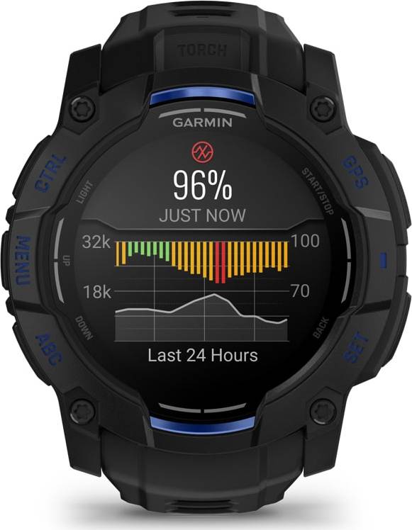 Garmin Instinct 3 AMOLED, 50mm Black Garmin
