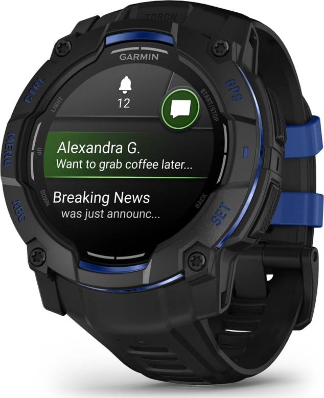 Garmin Instinct 3 AMOLED, 50mm Black Garmin