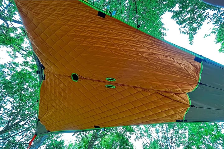 Tentsile Insulated Quilt Connect Orange Tentsile