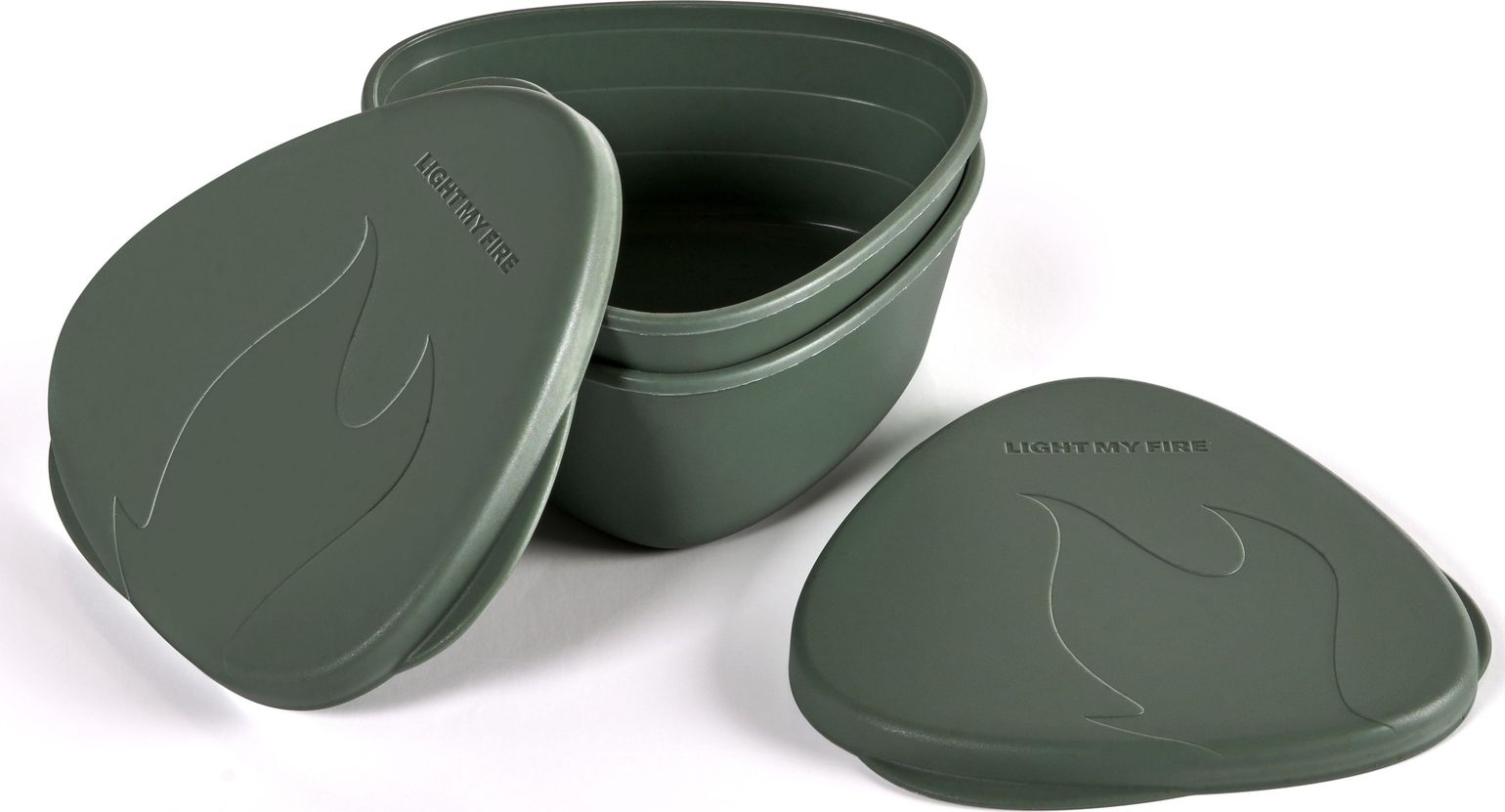 Light My Fire SnapBox O 2-pack Sagegreen