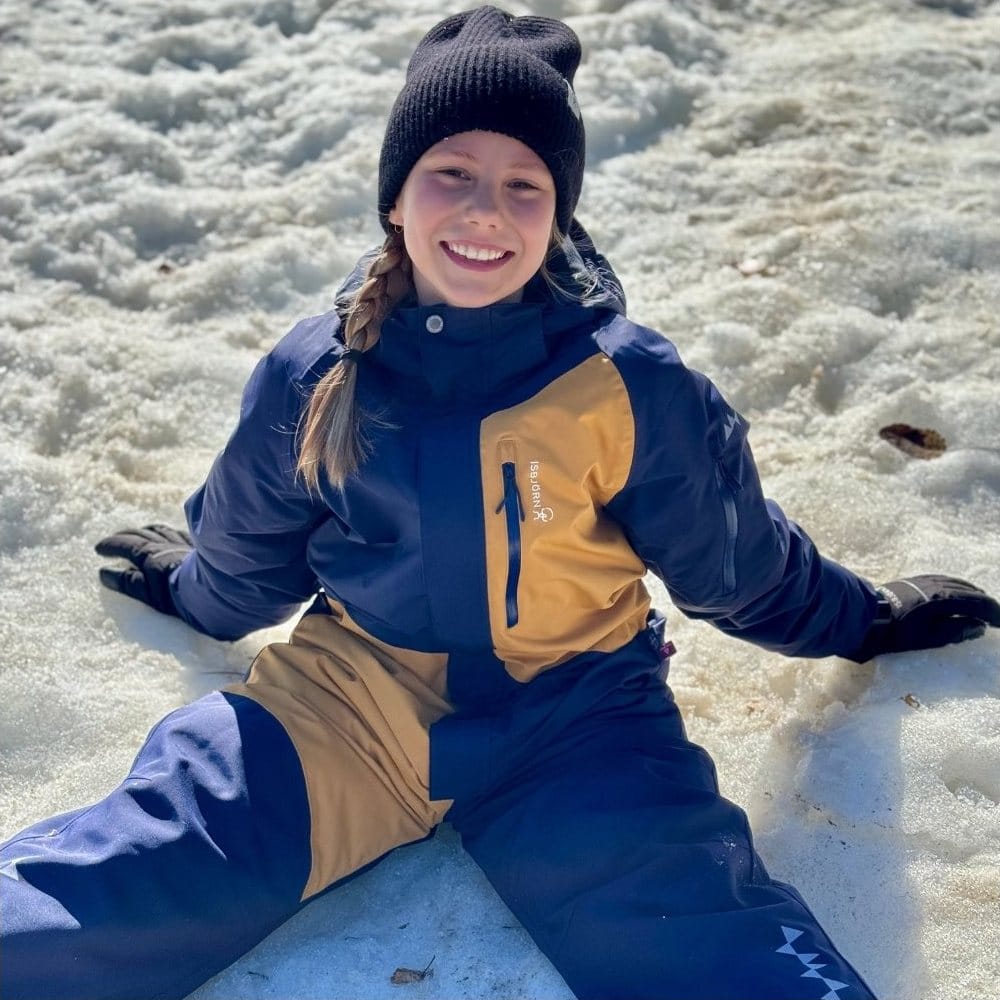 Isbjörn of Sweden Kids' Halfpipe Winter Jumpsuit Navy | Shoppe