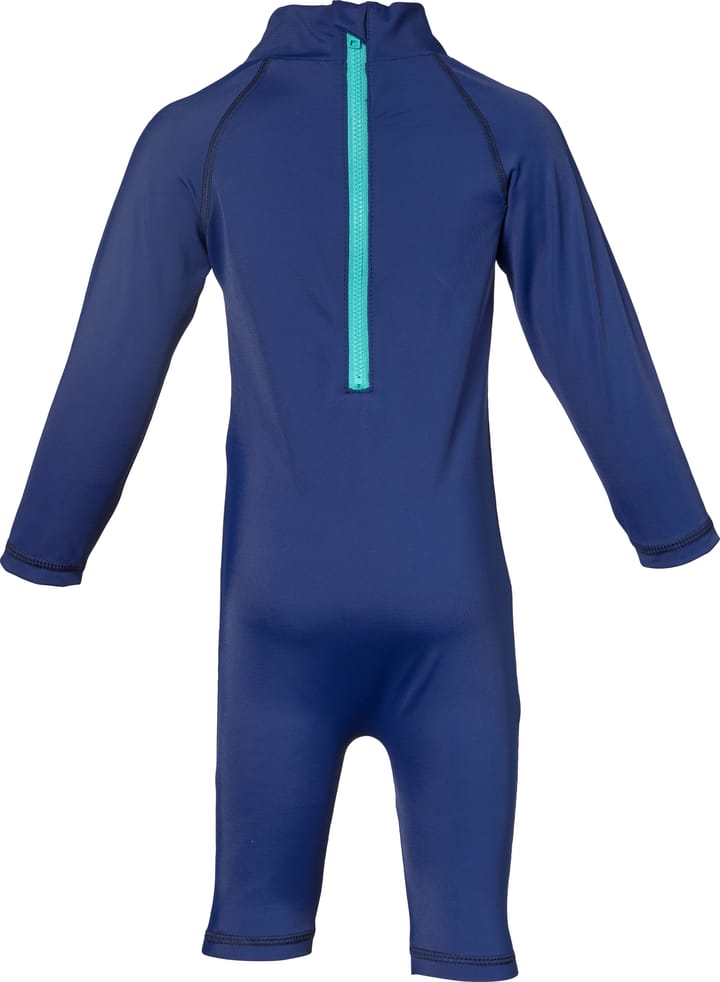 Kids' Dolphine Sun Jumpsuit Navy Isbjörn of Sweden