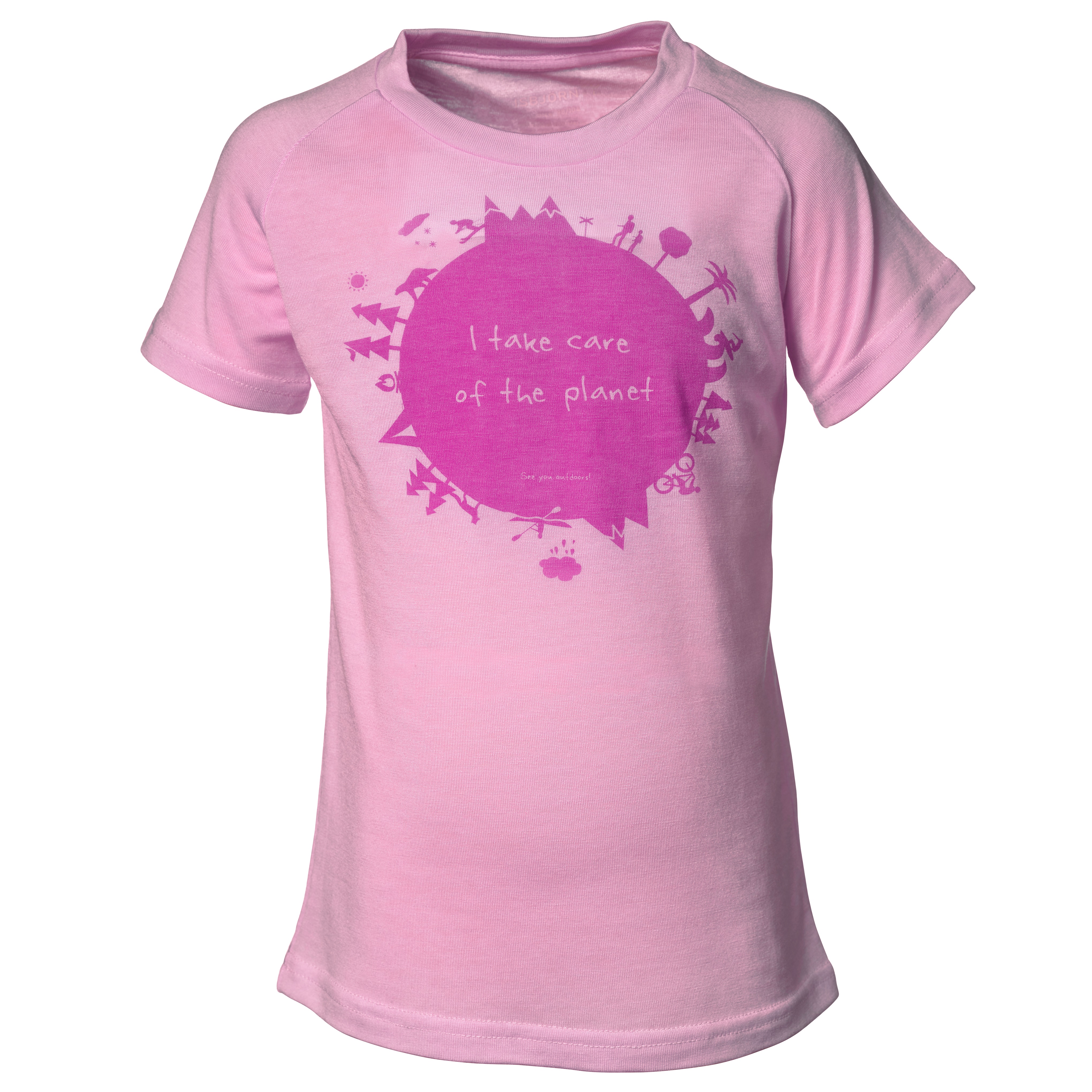 Kids' Earth Tee Frost Pink