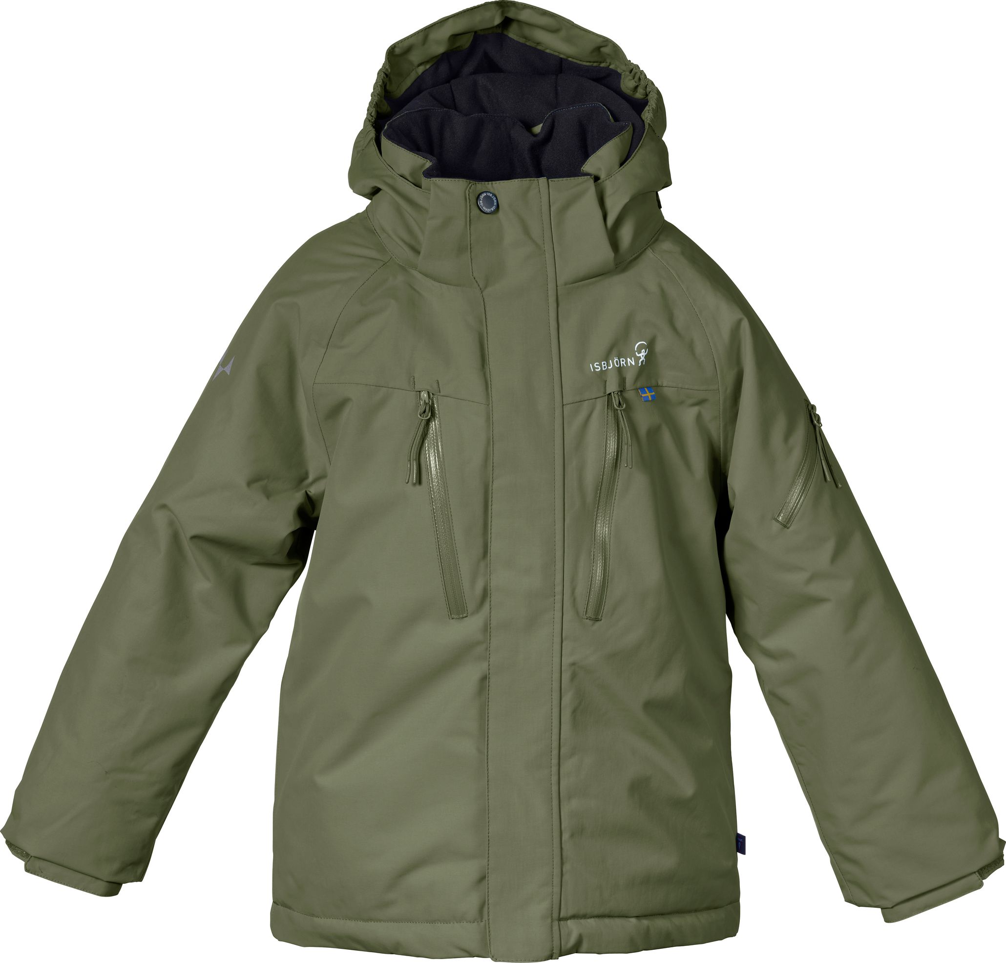 Isbjörn of Sweden Kids' Helicopter Winter Jacket Moss | Køb