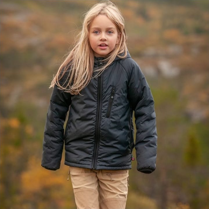 Kids' Frost Light Weight Jacket Black Isbjörn of Sweden