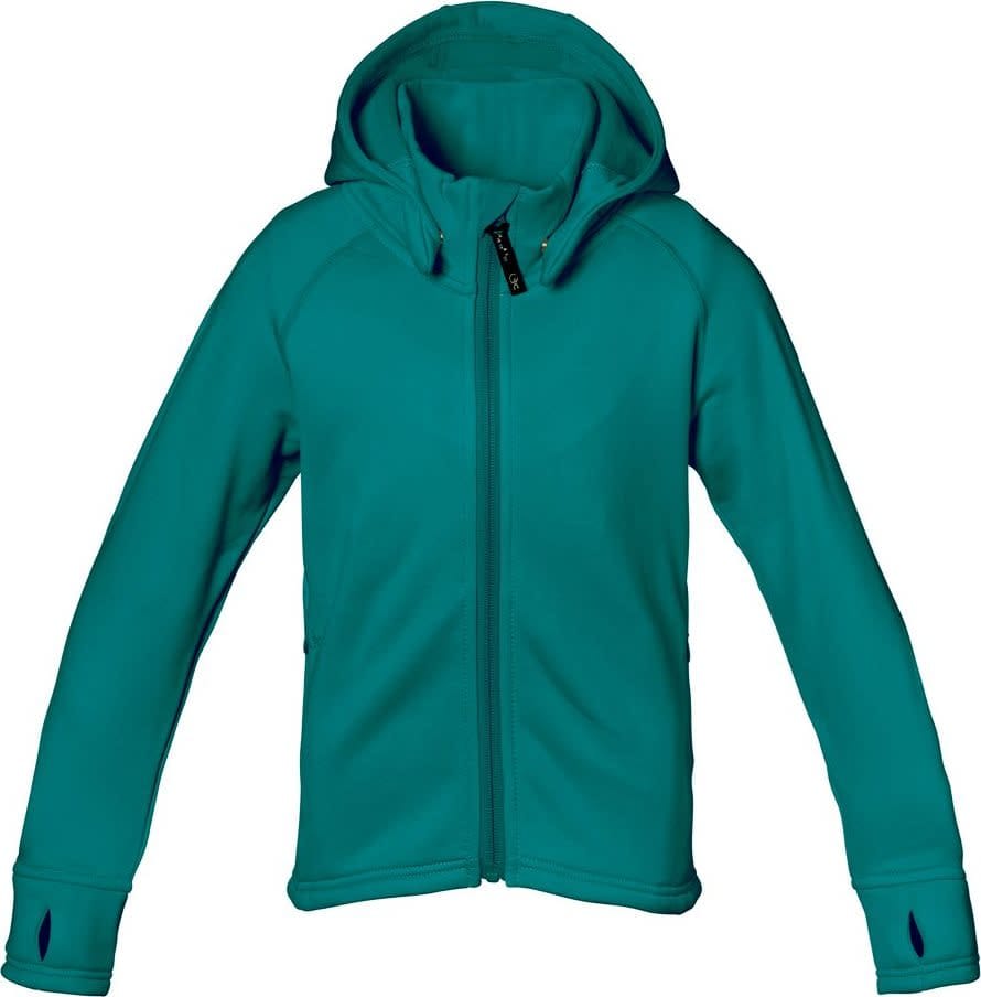 Kids' Panda Hoodie EmeraldGreen