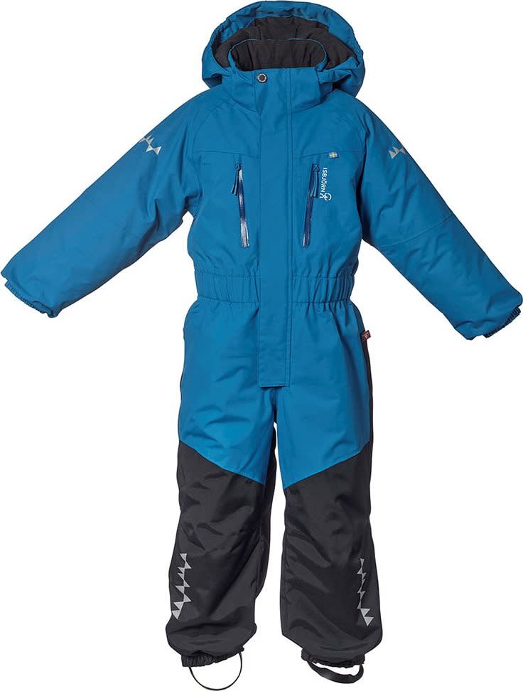 Isbjörn of Sweden Kids' Penguin Snowsuit FW25 Teal