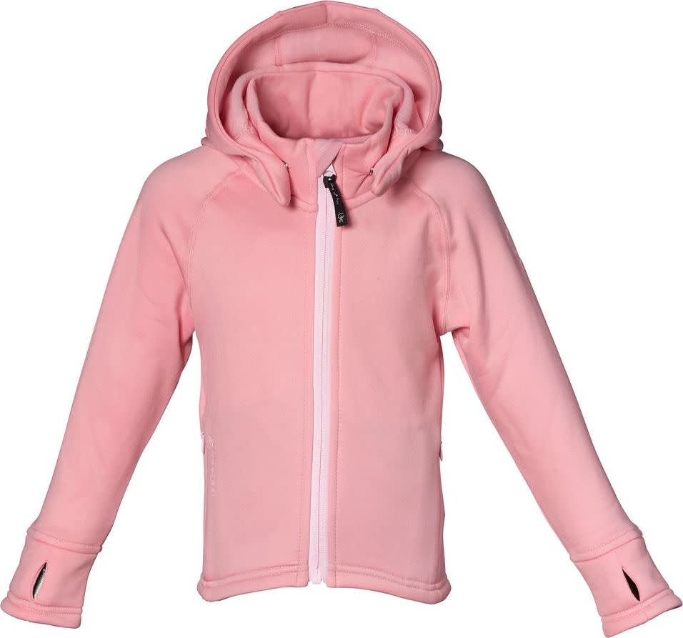 Isbjörn of Sweden Kids' Panda Hoodie Frost Pink