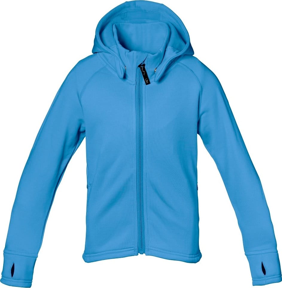 Isbjörn of Sweden Kids' Panda Hoodie Sky Blue