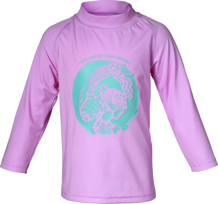 Isbjörn of Sweden Kids' Sealion Sun Sweater Bubblegum Isbjörn of Sweden
