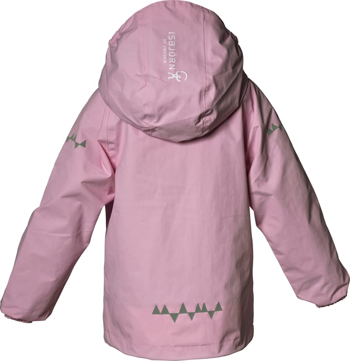 Kids' Storm Hard Shell Jacket Frost Pink Isbjörn of Sweden
