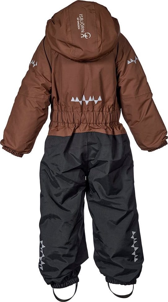 Isbjörn of Sweden Kids' Penguin Snowsuit Chocolate Isbjörn of Sweden
