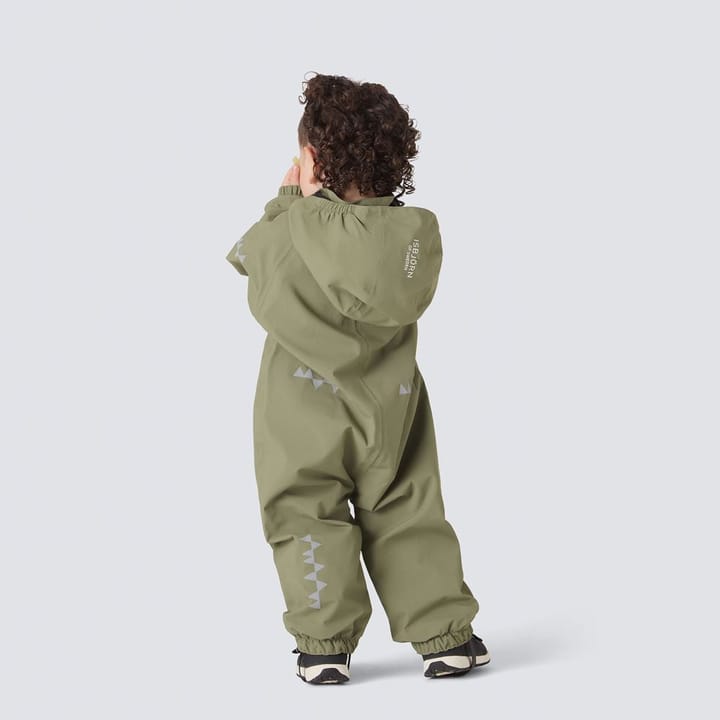Isbjörn of Sweden Toddlers' Puddle Shell Overall Moss Isbjörn of Sweden