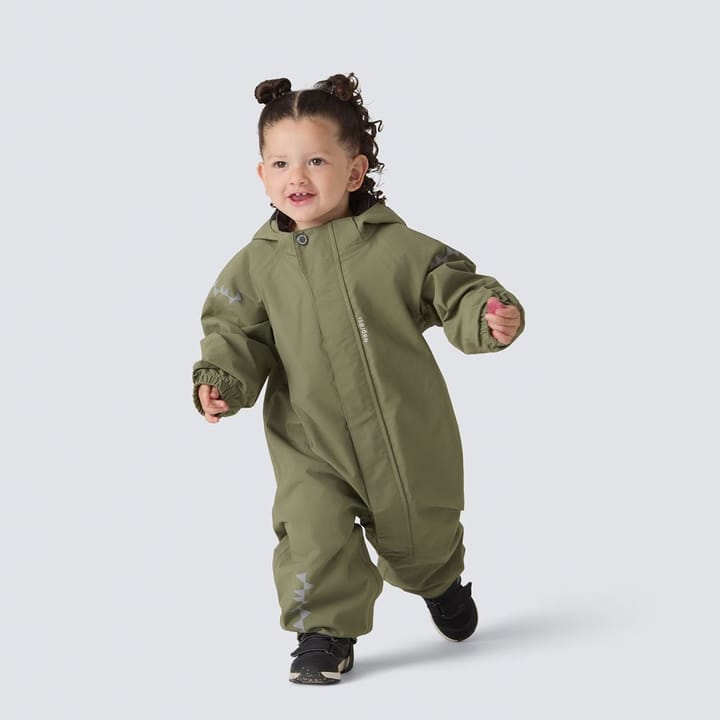 Isbjörn of Sweden Toddlers' Puddle Shell Overall Moss Isbjörn of Sweden