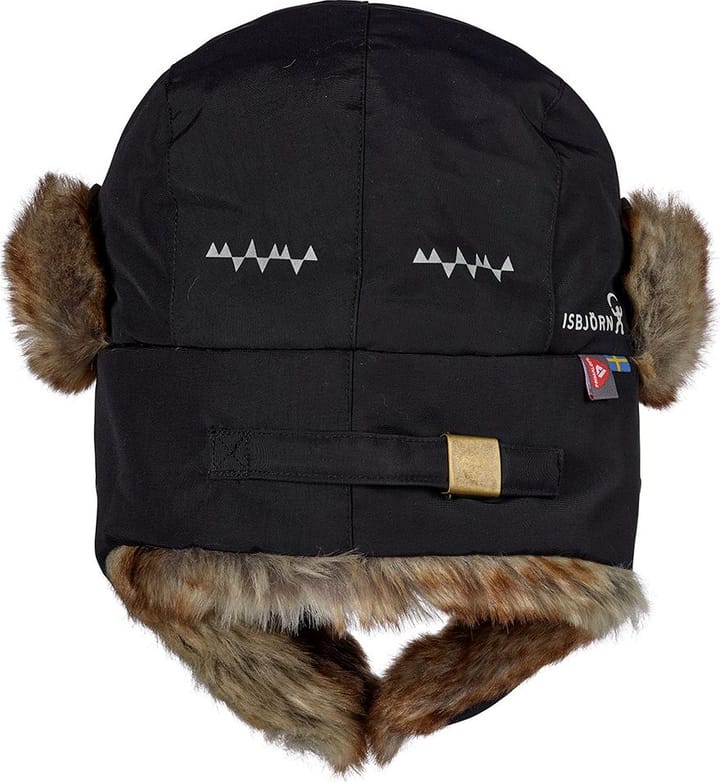 Isbjörn of Sweden Kids' Squirrel Winter Cap Black Isbjörn of Sweden
