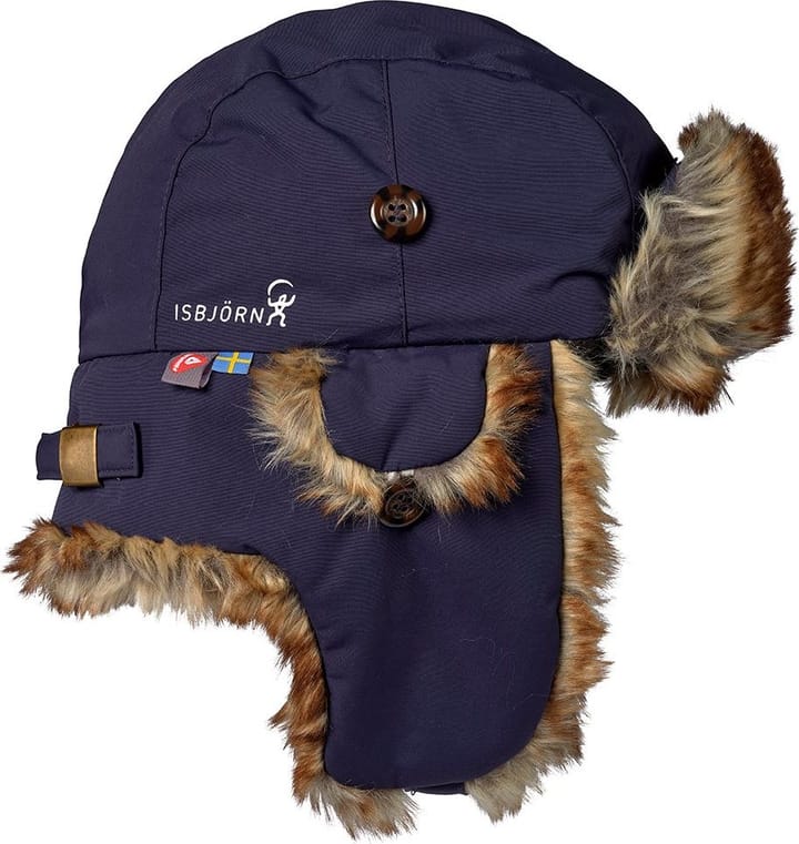 Isbjörn of Sweden Kids' Squirrel Winter Cap Navy Isbjörn of Sweden