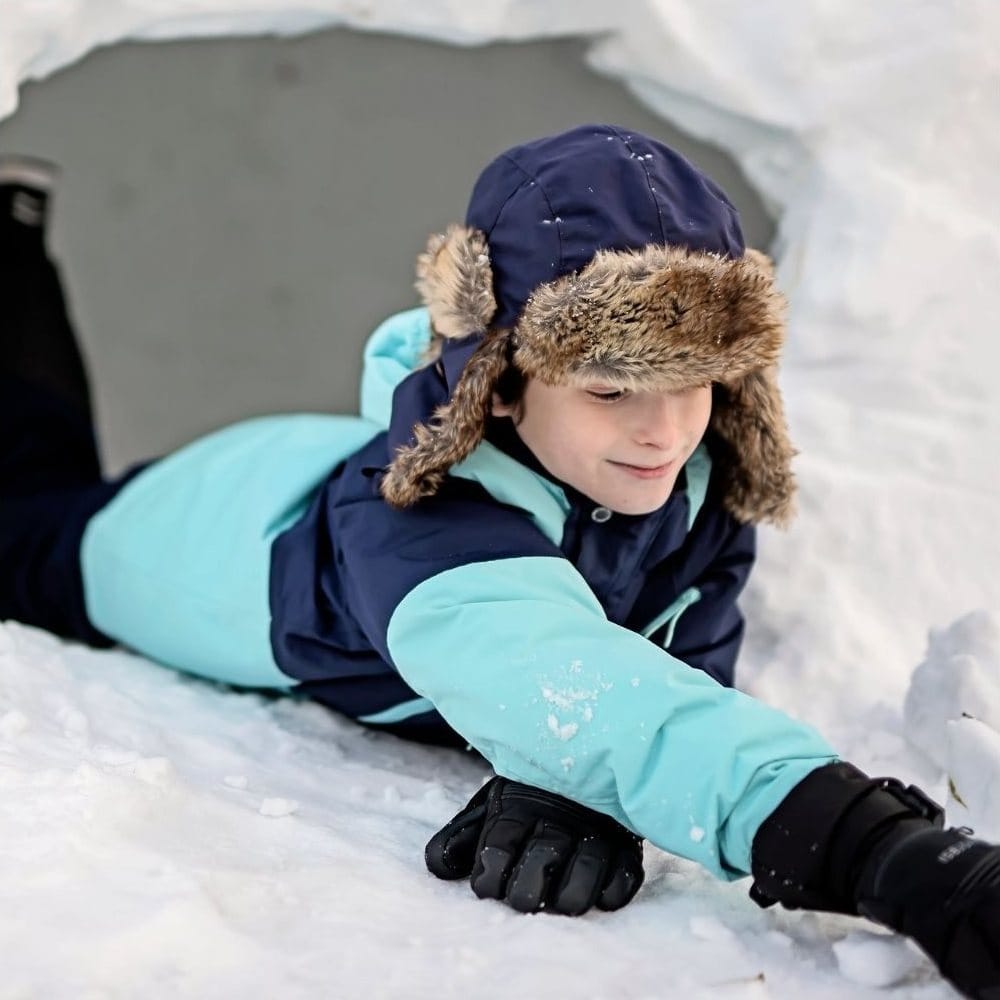 Isbjörn of Sweden Kids' Squirrel Winter Cap Navy | Buy Isbjörn of