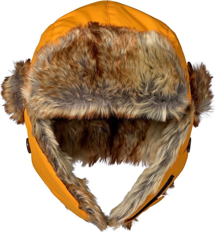 Isbjörn of Sweden Kids' Squirrel Winter Cap Saffron