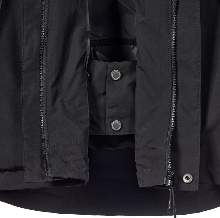 Isbjörn of Sweden Teens' Tripod Hardshell Jacket  Black Isbjörn of Sweden