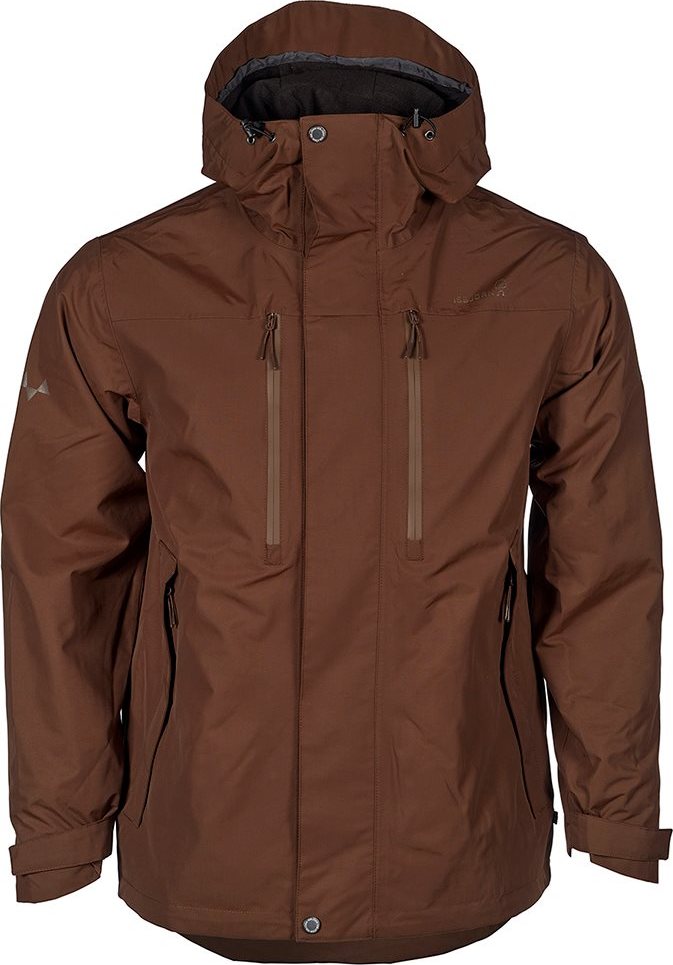 Isbjörn of Sweden Teens' Tripod Hardshell Jacket  Chocolate