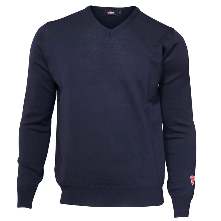 Men's Cashwool V-Neck Navy Ivanhoe