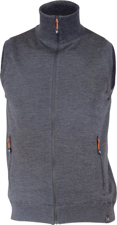 Ivanhoe Men's York Vest Windbreaker Graphite Marl Ivanhoe