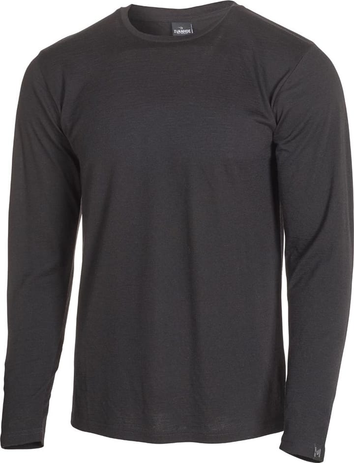 Ivanhoe Men's Underwool Merino Long Sleeve Black Ivanhoe