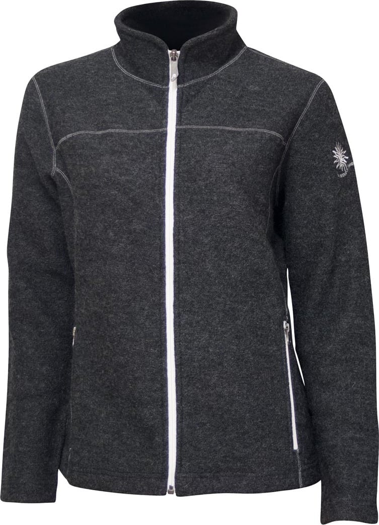 Women's Beata Full Zip Graphite Marl